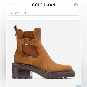 EUC Cole Haan Shibley Chelsea Waterproof Boot